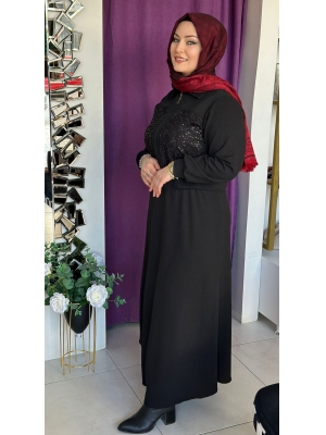 Güpürlü ve Pullu  Etekli Takım