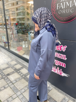 Scuba Kumaş Cepli Takım