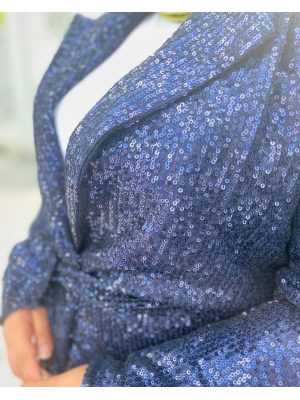 Lacivert Pullu Ceket